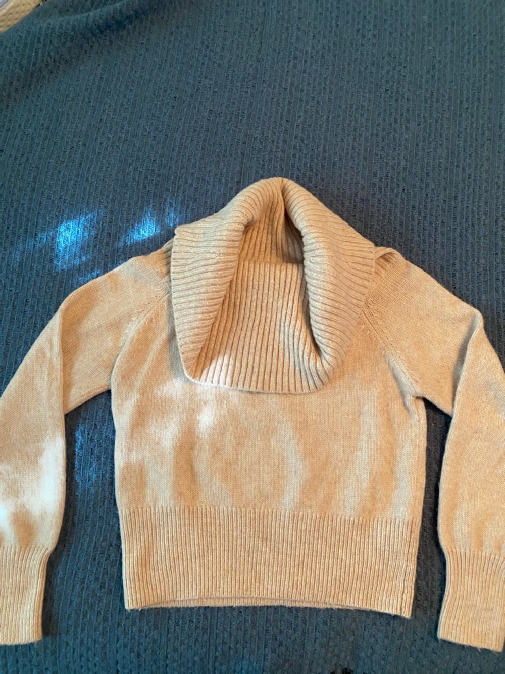 Jessica Simpson Camel Cowl-Neck Sweater